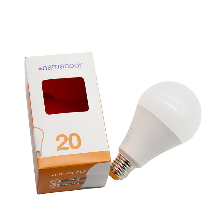 لامپ 20 وات نمانور مدل LED پایه E27 مجموعه 5 عددی
