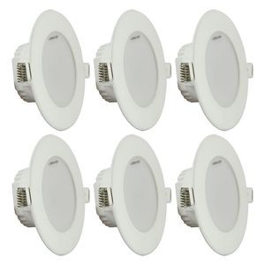 پنل ال ای دی 12 وات نمانور مدل ستاره طرح سیلندری کد CS12-12W-21L3 بسته 6 عددی