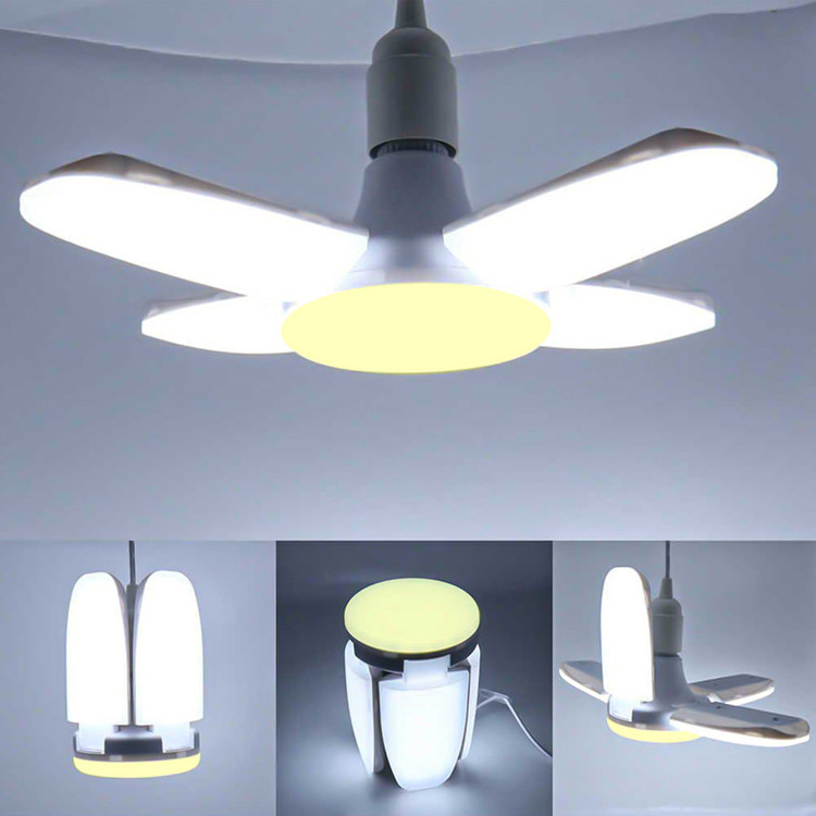 لامپ ال ای دی 40 وات هالی استار مدل FAN BULB FOUR BLADE 4 in 1 پایه E27