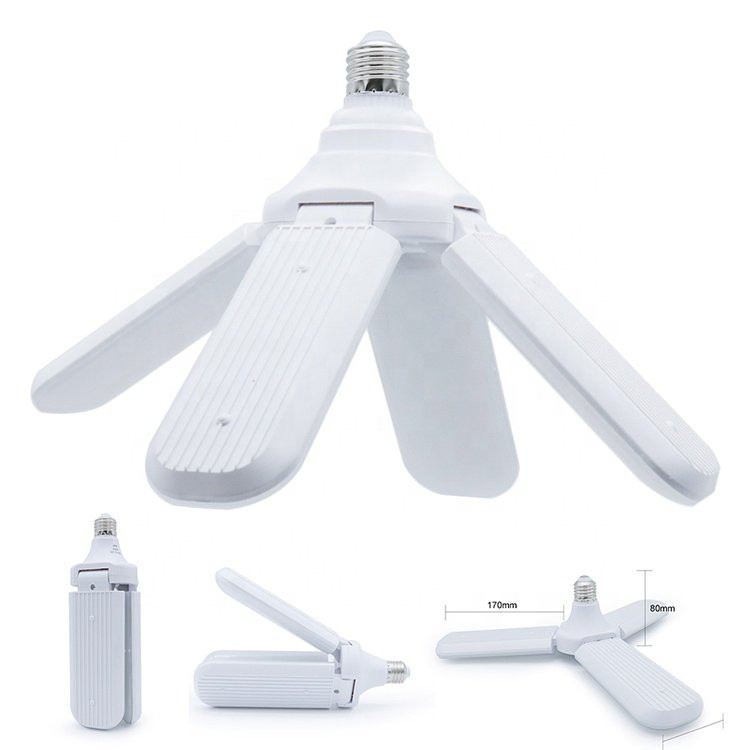 لامپ ال ای دی 40 وات هالی استار مدل FAN BULB FOUR BLADE 4 in 1 پایه E27