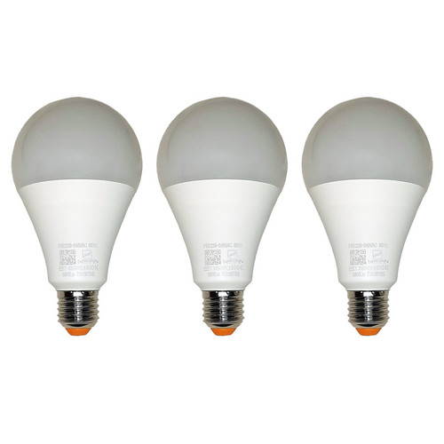 لامپ 12 وات مهتابی نمانور مدل LED بسته 3 عددی
