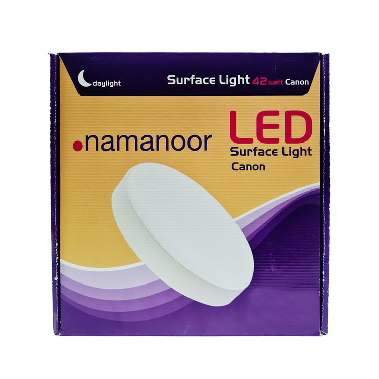 پنل ال ای دی 42 وات نمانور طرح دایره کد pa15-r42