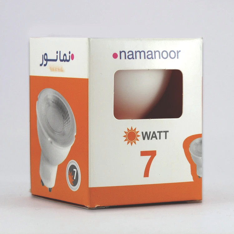 هالوژن ال ای دی 7 وات نمانور مدل Halogen پایه GU10