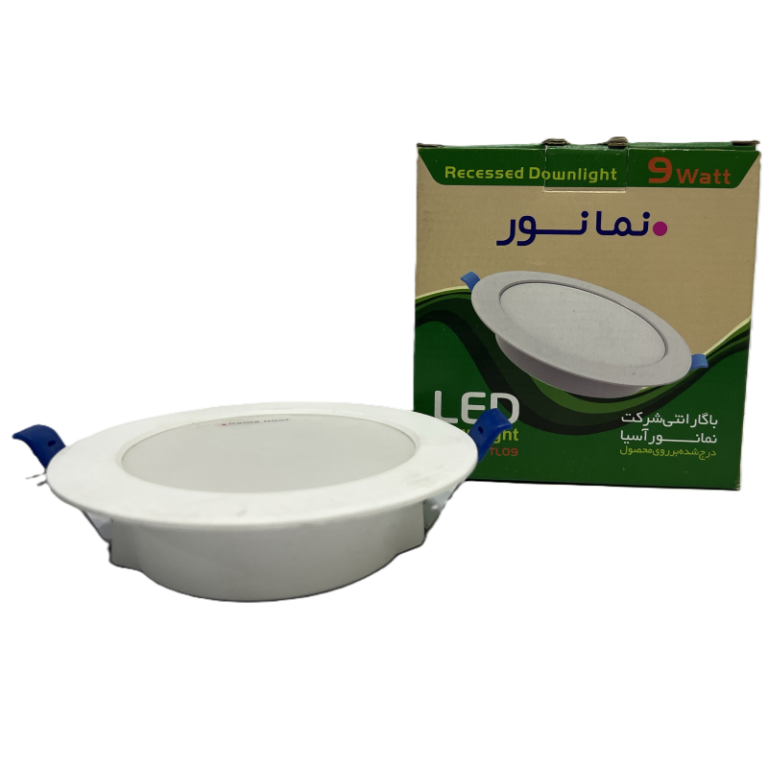 چراغ بک لایت 9 وات نمانور مدل TL